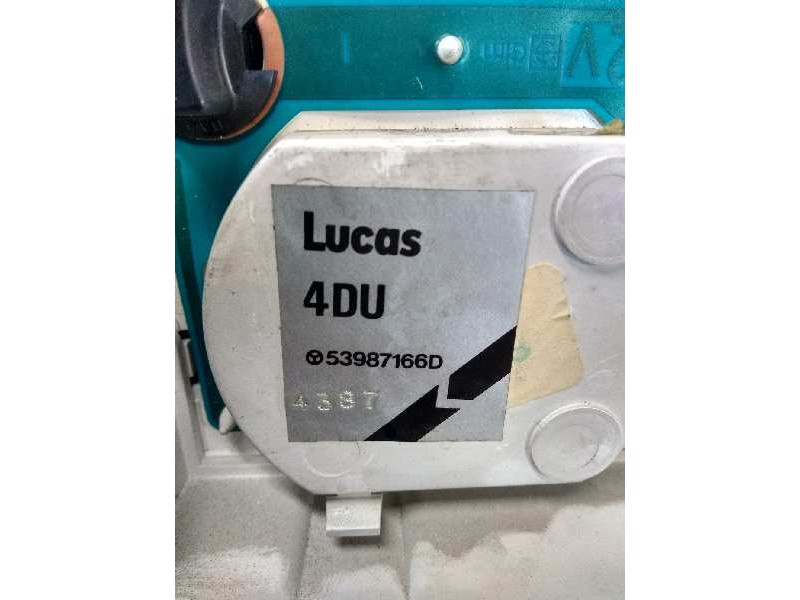 Recambio de cuadro instrumentos para jaguar xj serie iii v12 daimler double six referencia OEM IAM 53987166D DBC4356 4DU