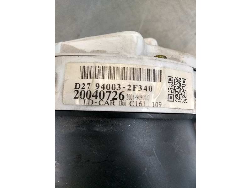Recambio de cuadro instrumentos para kia cerato 2.0 turbodiesel cat referencia OEM IAM 940032F340 D27 200490900K
