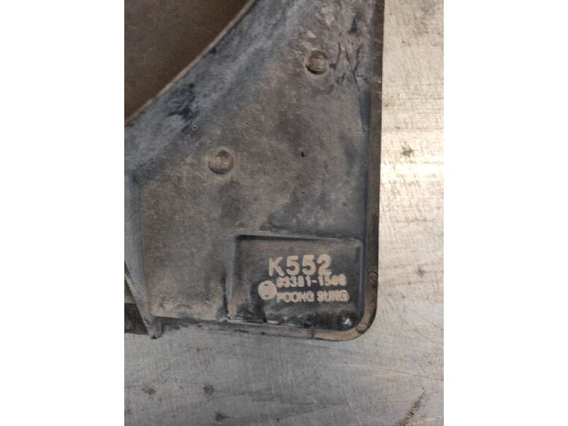 Recambio de electroventilador para kia carnival 2.5 referencia OEM IAM 033811500 K552 