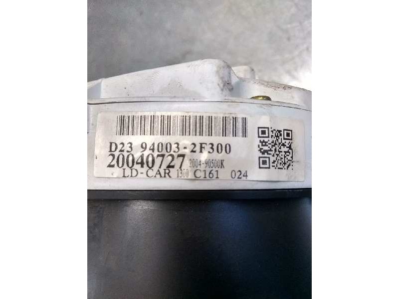 Recambio de cuadro instrumentos para kia cerato 2.0 turbodiesel cat referencia OEM IAM 940032F300 D23 200490500K