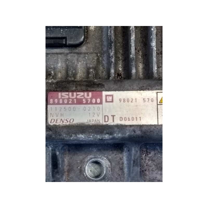 Recambio de centralita motor uce para opel combo (corsa c) tour cosmo referencia OEM IAM 8980215700 1125000210 98021570