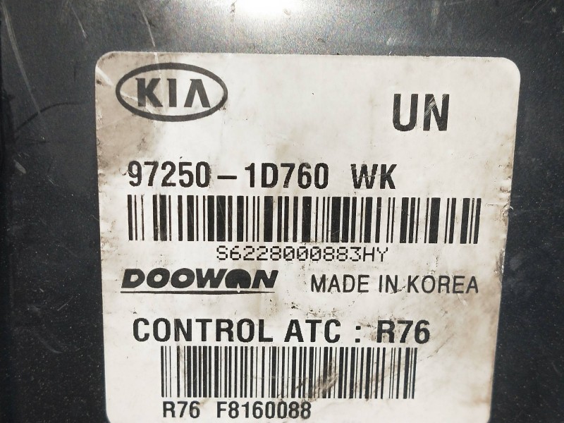 Recambio de mando calefaccion / aire acondicionado para kia carens (un) 2.0 crdi referencia OEM IAM 972501D760WK  