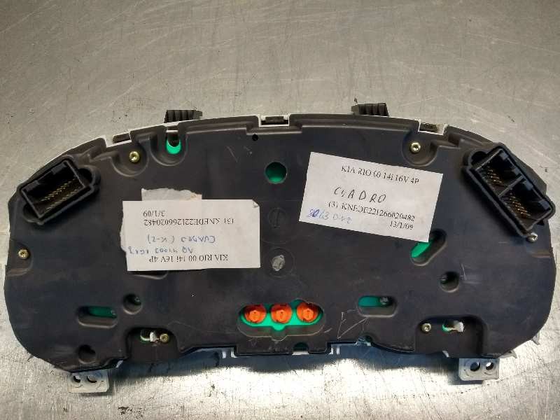 Recambio de cuadro instrumentos para kia rio 1.4 cat referencia OEM IAM 940031G140 AQ 