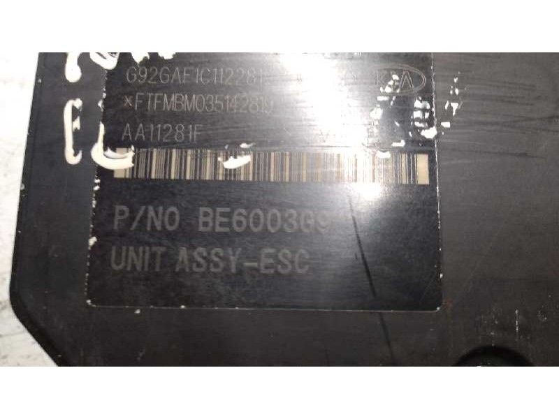 Recambio de abs para kia rio 1.2 cat referencia OEM IAM BE6003G901 589201W500 BH6013G900
