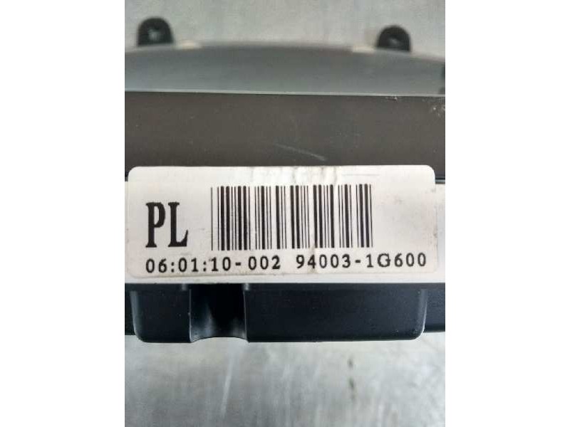 Recambio de cuadro instrumentos para kia rio 1.5 crdi referencia OEM IAM 940031G600 PL 