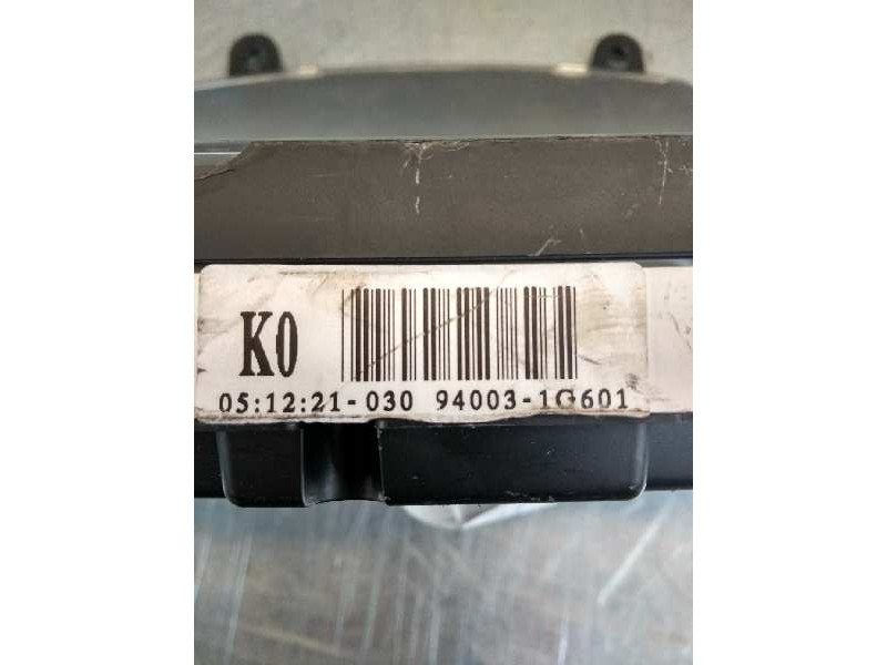 Recambio de cuadro instrumentos para kia rio 1.5 crdi referencia OEM IAM 940031G601 K0 