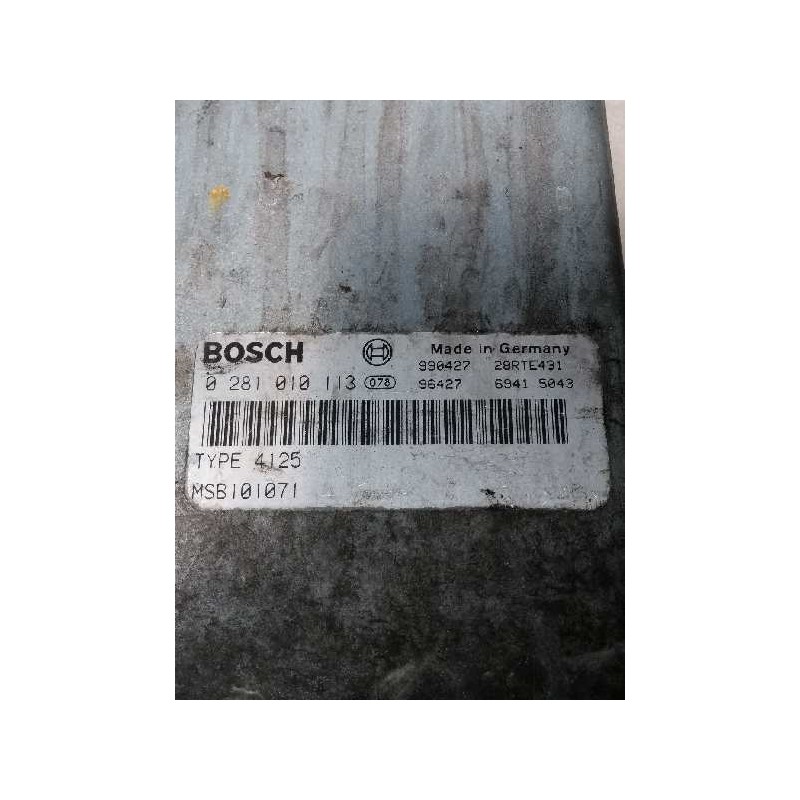 Recambio de centralita motor uce para land rover freelander (ln) 2.0 di hardback (72kw) referencia OEM IAM 0281010113 MSB101071 