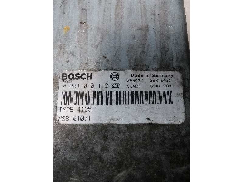 Recambio de centralita motor uce para land rover freelander (ln) 2.0 di hardback (72kw) referencia OEM IAM 0281010113 MSB101071 