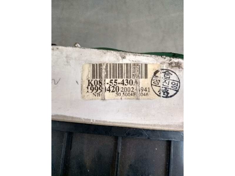 Recambio de cuadro instrumentos para kia sportage 2.0 turbodiesel cat referencia OEM IAM K08J55430A 20024941 5004F 