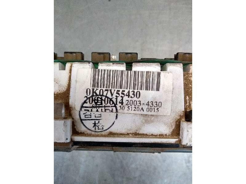 Recambio de cuadro instrumentos para kia sportage básico (3-ptas.) referencia OEM IAM 0K07V55430 20034330 5120A 