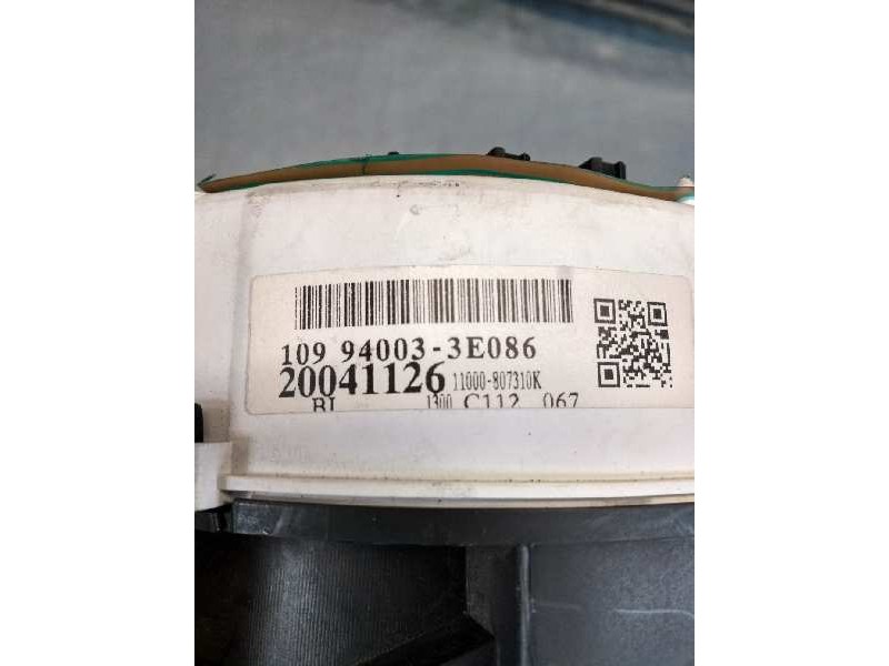 Recambio de cuadro instrumentos para kia sorento 2.5 crdi cat referencia OEM IAM 940033E086 11000807310K 109