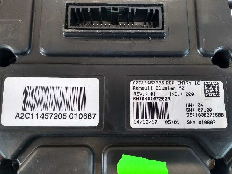 Recambio de cuadro instrumentos para dacia duster ii 1.5 dci diesel fap cat referencia OEM IAM A2C11457205 RNI248107203R 1036271
