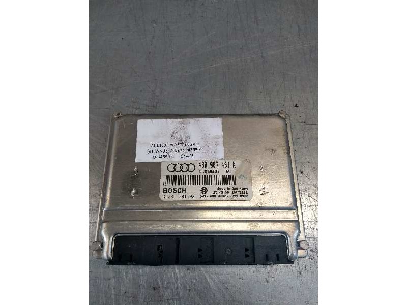 Recambio de centralita motor uce para audi a6 berlina (4b2) 2.5 tdi referencia OEM IAM 0281001931 4B0907401K D50