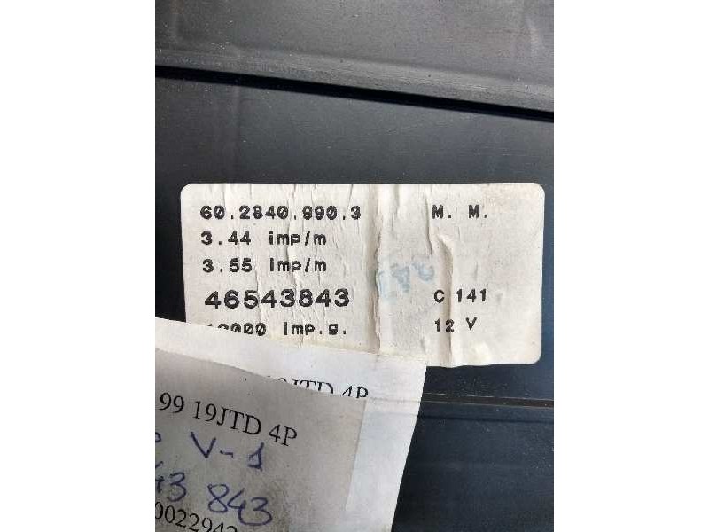 Recambio de cuadro instrumentos para lancia lybra berlina 1.9 jtd cat referencia OEM IAM 46543843 6028409903 