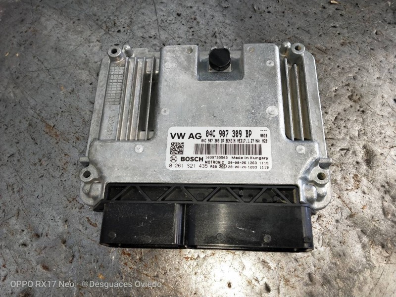 Recambio de centralita motor uce para volkswagen t-cross advance referencia OEM IAM 04C907309BP 0261S21435 