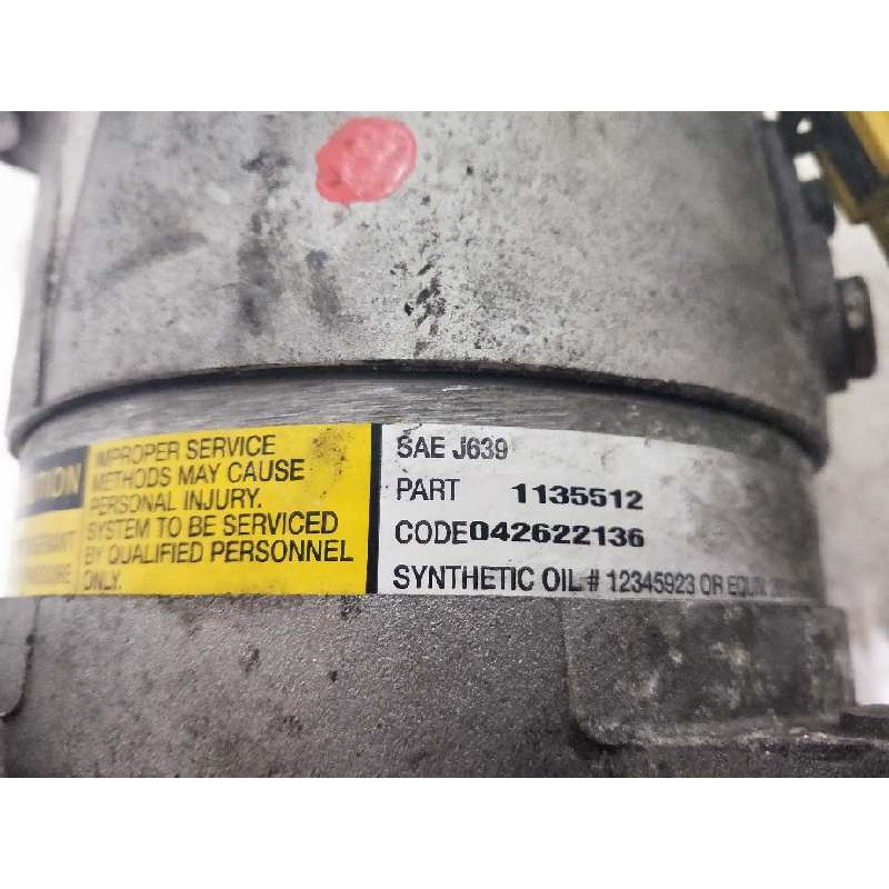 Recambio de compresor aire acondicionado para citroen c5 berlina 2.0 hdi sx referencia OEM IAM 1135512 5512 
