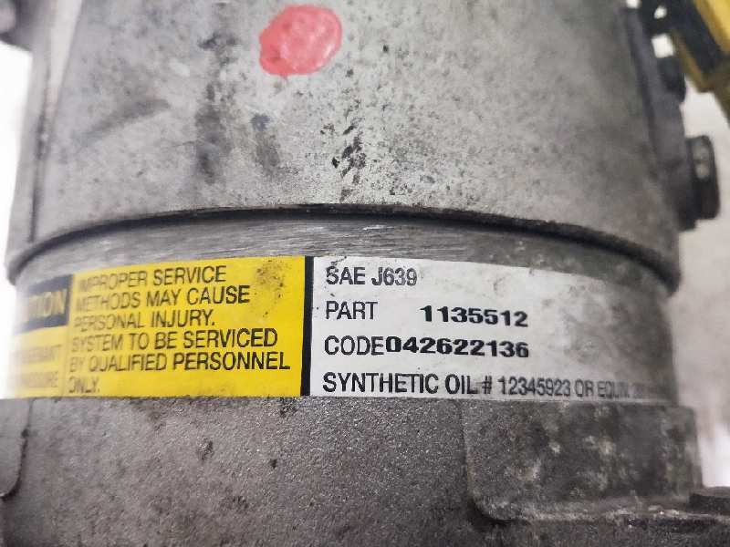 Recambio de compresor aire acondicionado para citroen c5 berlina 2.0 hdi sx referencia OEM IAM 1135512 5512 