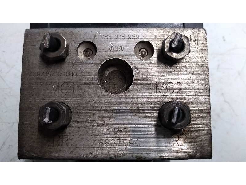 Recambio de abs para fiat multipla nuevo (186) 1.9 jtd dynamic referencia OEM IAM 0265216959 0273004684 46837590