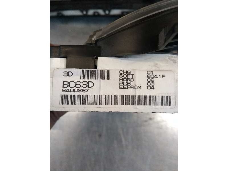 Recambio de cuadro instrumentos para nissan micra (k12e) city (d) referencia OEM IAM BC63D 6400867 3D