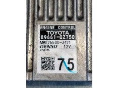 Recambio de centralita motor uce para toyota auris touring sports (e18) 1.8 16v cat (híbrido) referencia OEM IAM 896610Z750 MB27 2