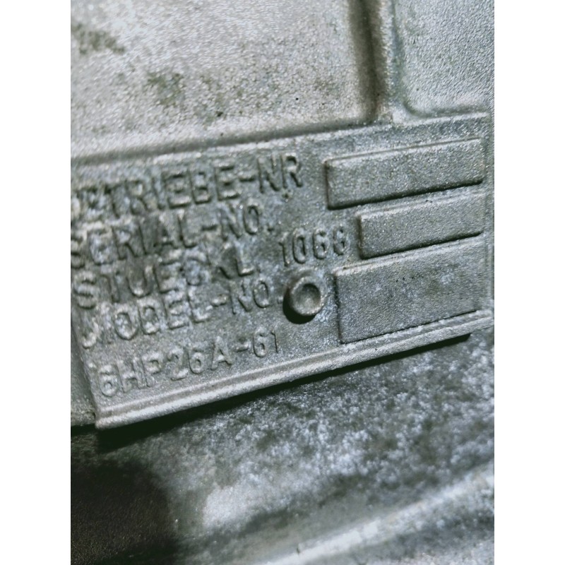 Recambio de caja cambios para audi a8 (4e2) 4.2 quattro referencia OEM IAM HHV 030027 6HP26A61 0058404 1068030027