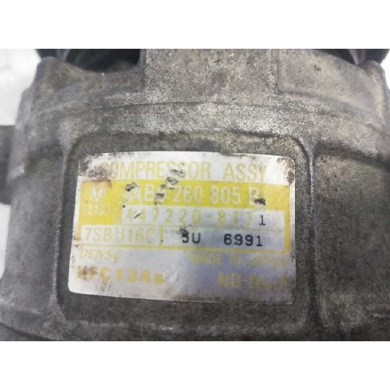 Recambio de compresor aire acondicionado para audi a8 (d2) 4.2 v8 40v referencia OEM IAM 4B0260805B 4472208171 