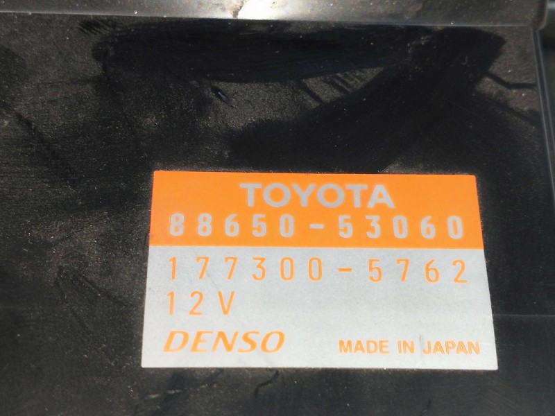 Recambio de mando calefaccion / aire acondicionado para lexus is200 (gxe10) 2.0 cat referencia OEM IAM 8865053060 1773005762 