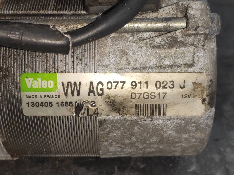 Recambio de motor arranque para audi a8 (4e2) 4.2 quattro referencia OEM IAM 077911023J  