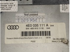 Recambio de modulo electronico para audi a8 (4e2) 4.2 quattro referencia OEM IAM 4E0035111A   2
