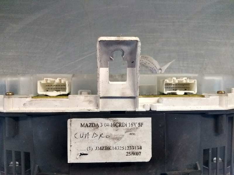 Recambio de cuadro instrumentos para mazda 3 berlina (bk) 1.6 cd diesel cat referencia OEM IAM 4TBN9JA  