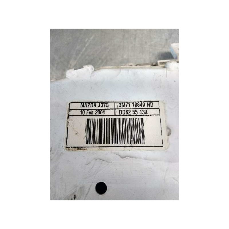 Recambio de cuadro instrumentos para mazda 2 berlina (dy) 1.4 diesel cat referencia OEM IAM 3M7110849ND DD6255430 J37G