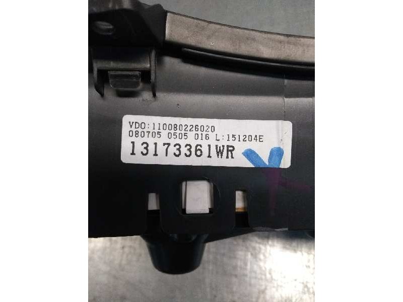 Recambio de cuadro instrumentos para opel tigra twin top 1.3 16v cdti cat (z 13 dt / ln9) referencia OEM IAM 11008226020 1317336