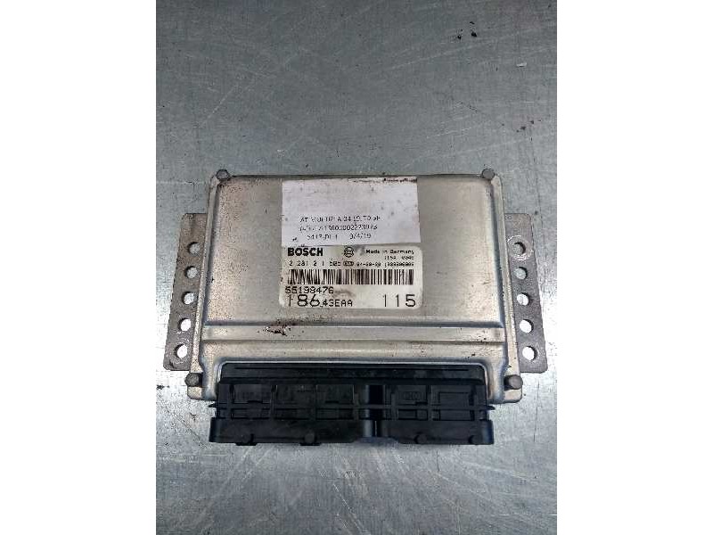 Recambio de centralita motor uce para fiat multipla nuevo (186) 1.9 jtd dynamic referencia OEM IAM 0281011505 55198476 18643EAA1