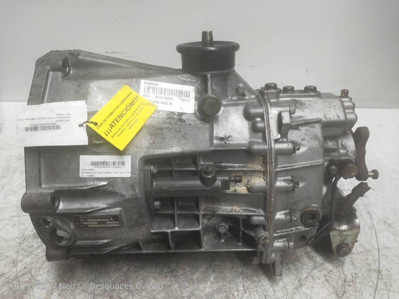 Recambio de caja cambios para volkswagen lt caja cerrada / combi (mod. 1997) lt 28 caja cerrada referencia OEM IAM G128550 71161