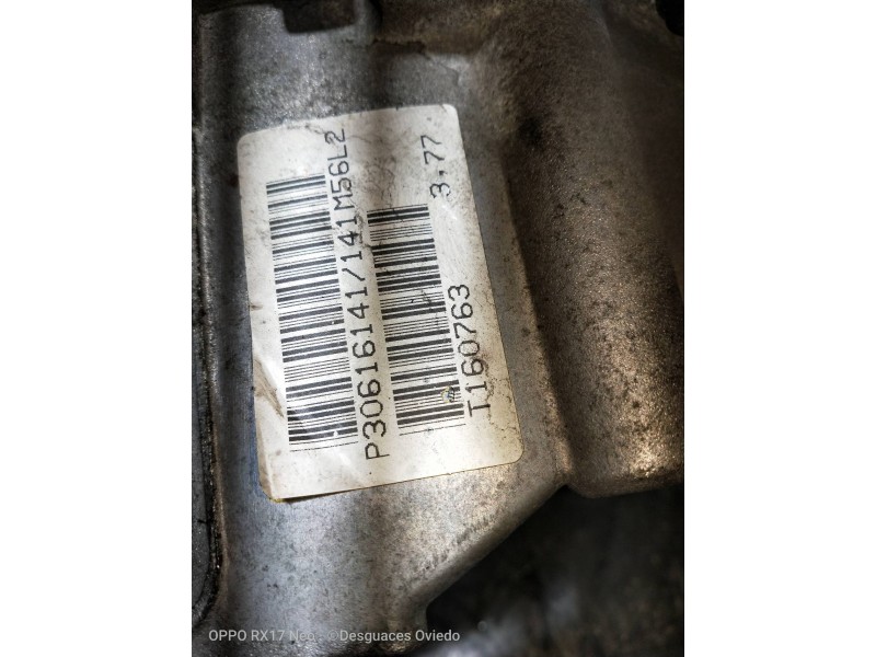 Recambio de caja cambios para volvo v40 familiar 1.9 d+ (85kw) referencia OEM IAM P30616141 141M56L2 T160763