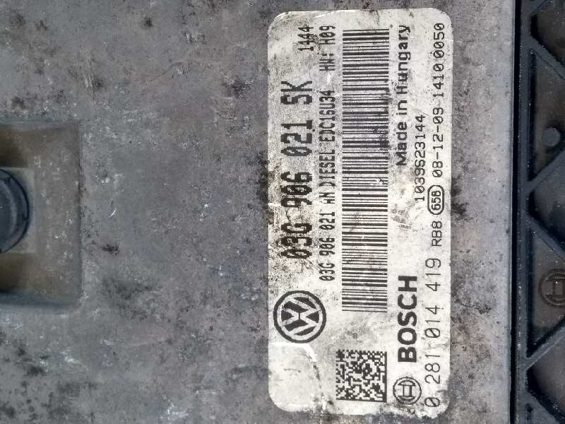 Recambio de centralita motor uce para seat altea (5p1) 1.9 tdi referencia OEM IAM 0281014419 03G906021SK 03G906021AN EDC16U34