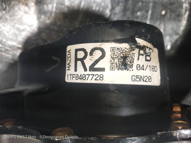 Recambio de caja cambios para mazda premacy (cp) td active referencia OEM IAM G5N20 R2 1TF0407728 