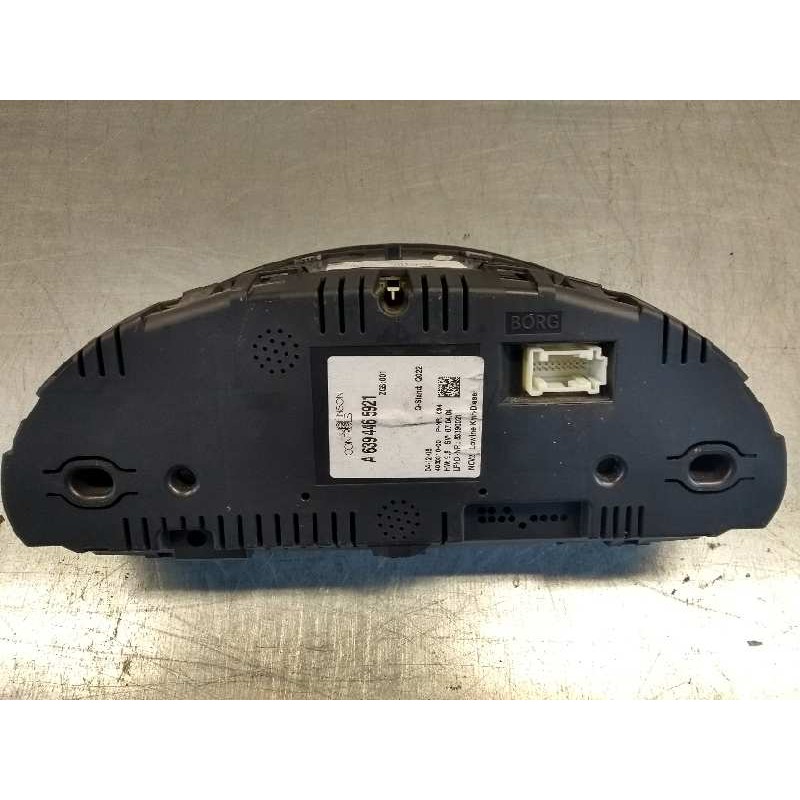 Recambio de cuadro instrumentos para mercedes vito caja cerrada 6.03  111 cdi largo (639.603) referencia OEM IAM A6394465921 403