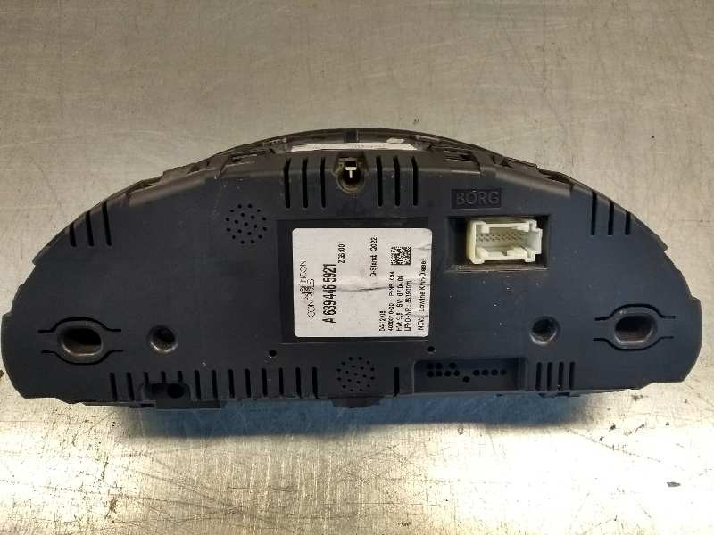 Recambio de cuadro instrumentos para mercedes vito caja cerrada 6.03  111 cdi largo (639.603) referencia OEM IAM A6394465921 403