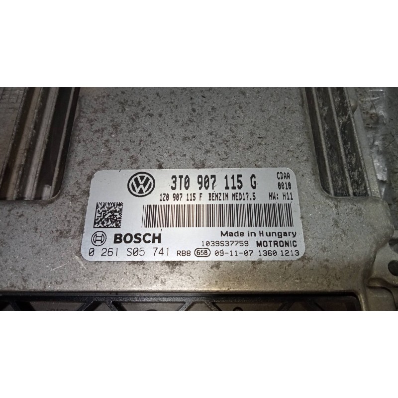 Recambio de centralita motor uce para skoda octavia combi (1z5) scout 4x4 referencia OEM IAM 0261S05741 3T0907115G 1Z0907115F