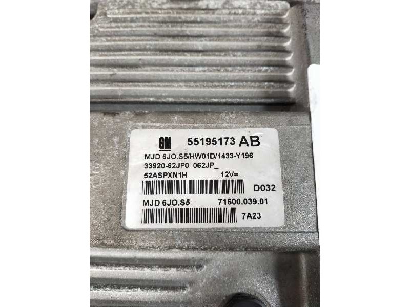 Recambio de centralita motor uce para suzuki swift berlina (mz) gl (3-ptas.) referencia OEM IAM 55195173 MJD6J0S5 7160003901