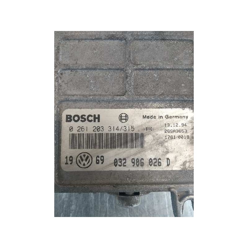 Recambio de centralita motor uce para volkswagen golf iii berlina (1h1) cl referencia OEM IAM 0261203314 0261203315 032906026D