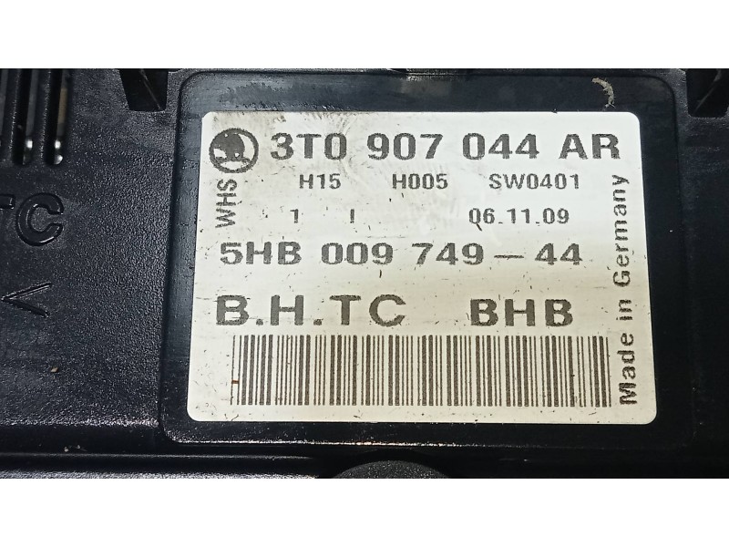 Recambio de mando calefaccion / aire acondicionado para skoda octavia combi (1z5) scout 4x4 referencia OEM IAM 3T0907044AR 5HB00