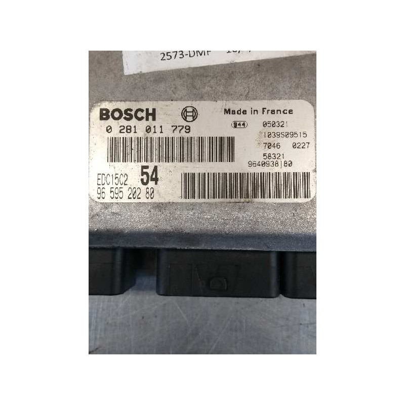 Recambio de centralita motor uce para citroen c8 2.2 hdi fap cat (4hw) referencia OEM IAM 0281011779 9659520280 EDC15C2 54