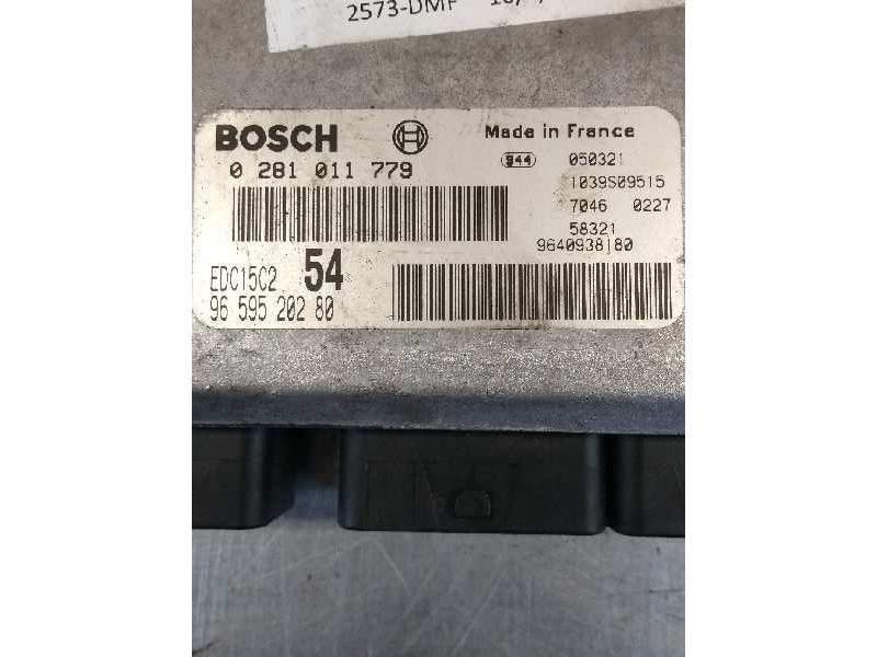 Recambio de centralita motor uce para citroen c8 2.2 hdi fap cat (4hw) referencia OEM IAM 0281011779 9659520280 EDC15C2 54