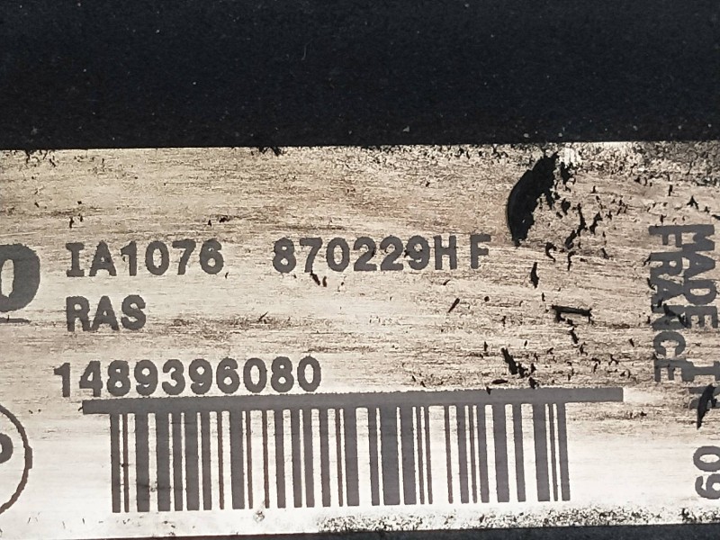 Recambio de intercooler para citroen c8 2.2 hdi fap cat (4hw) referencia OEM IAM 1489396080 870229HF 