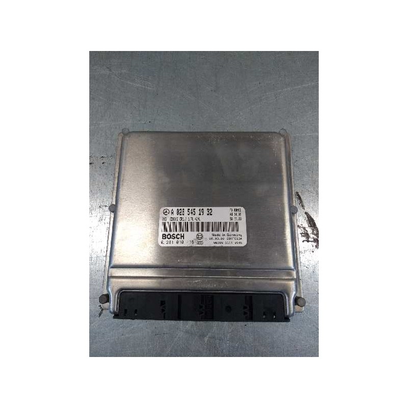 Recambio de centralita motor uce para mercedes clase a (w168) 170 cdi (168.008) referencia OEM IAM 0281010118 A0285451932 Q03 FD