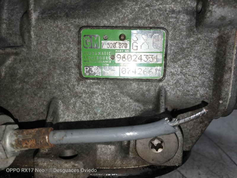 Recambio de caja cambios para bmw serie 3 compact (e46) 318ti referencia OEM IAM 7520870 3GX0 P30 0742661 96024331