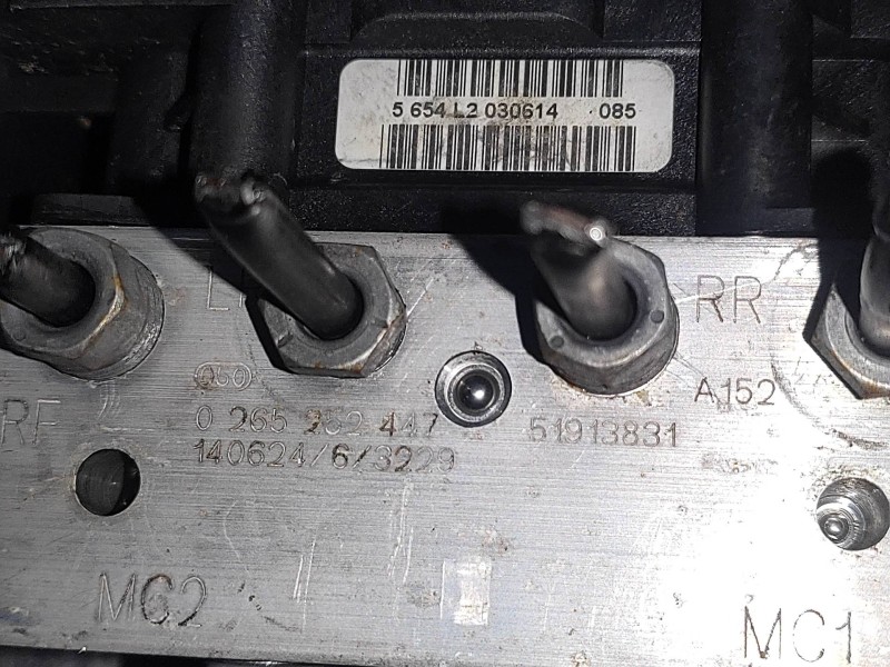 Recambio de abs para abarth nuova 500 (150) 595 competizione referencia OEM IAM 0265252447 51913831 0265952099
