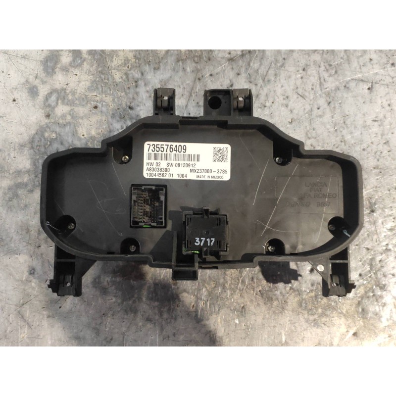 Recambio de mando calefaccion / aire acondicionado para abarth nuova 500 (150) 595 competizione referencia OEM IAM 735576409 MX2